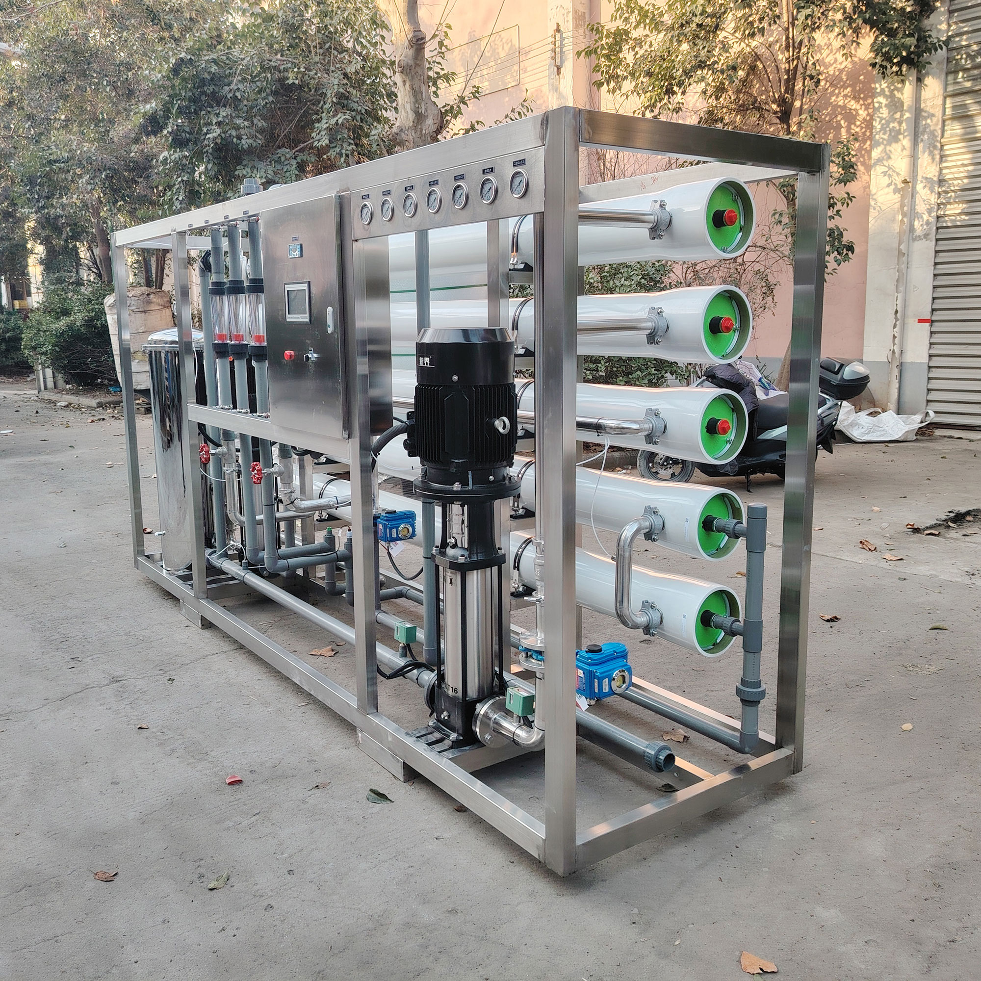 双级10吨/H工业反渗透（RO）设备