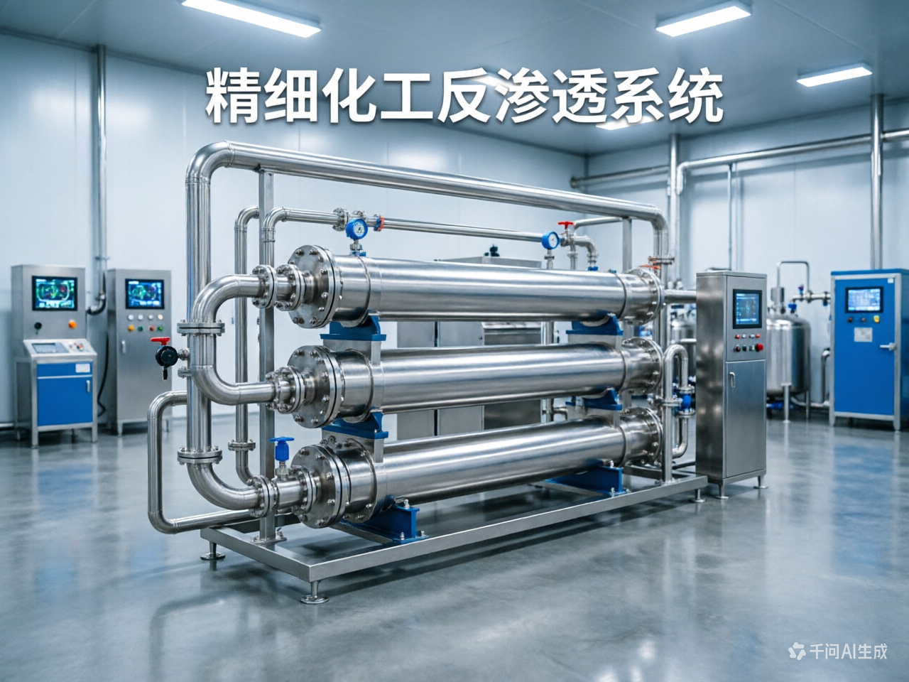 精细化工原水波动大？耐污染反渗透膜清洗技术让系统稳定运行