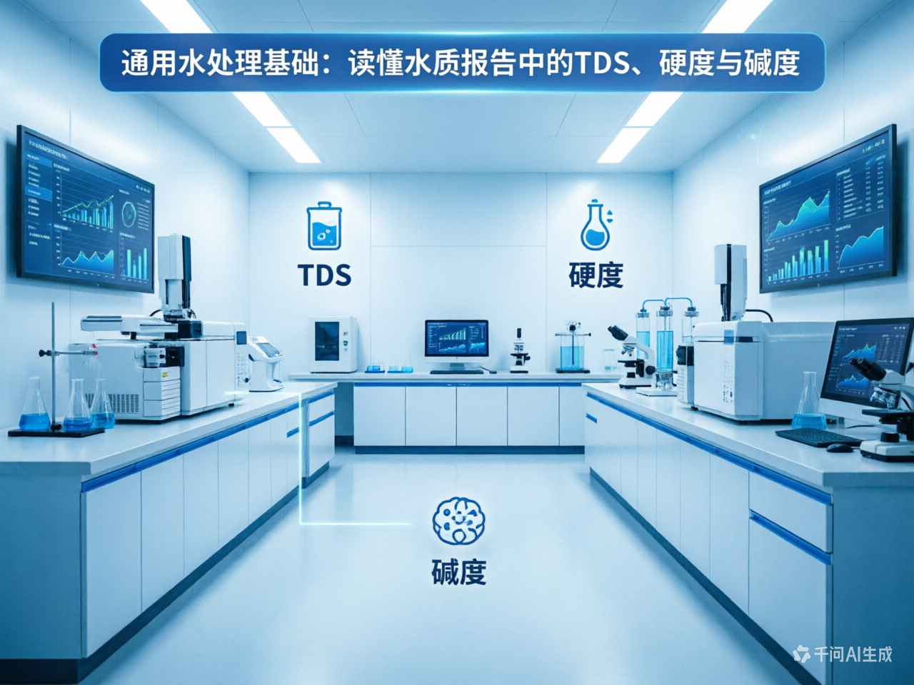 通用水处理基础：读懂水质报告中的TDS、硬度与碱度