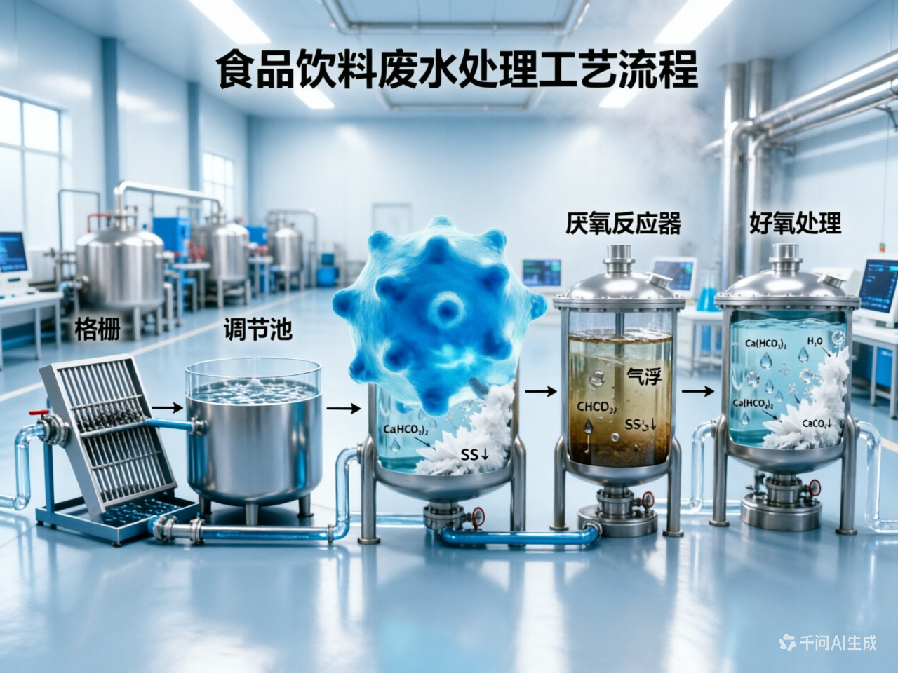 食品饮料废水处理难点：高COD与高悬浮物的去除工艺