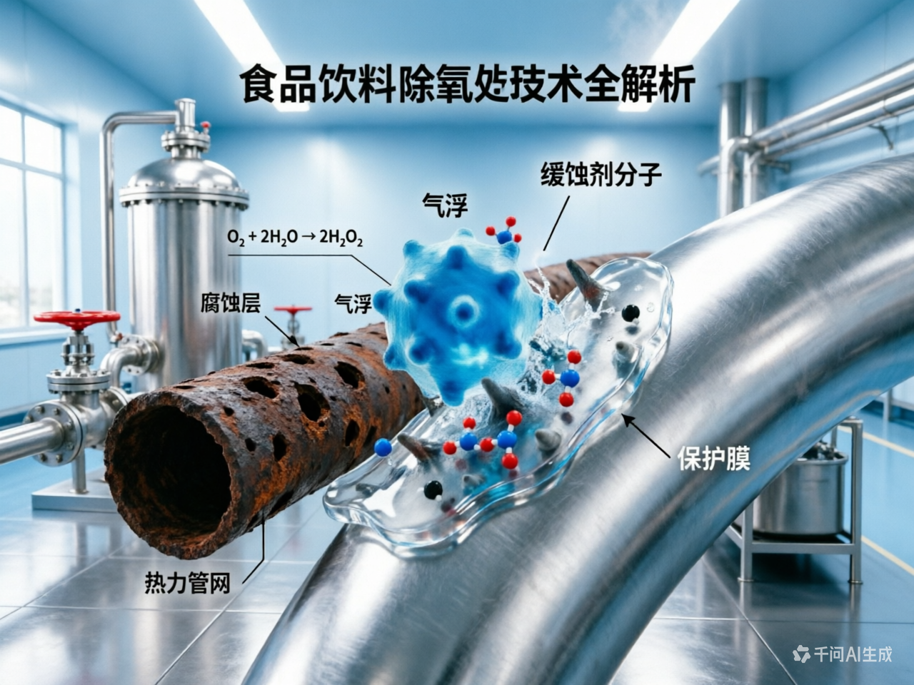 热力管网腐蚀严重？锅炉给水除氧技术（热力/化学）全解析