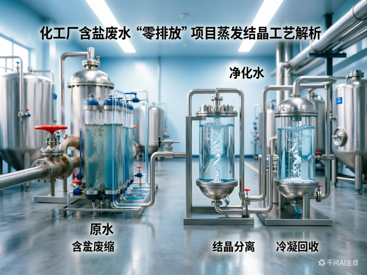 某化工厂含盐废水“零排放”项目蒸发结晶工艺解析