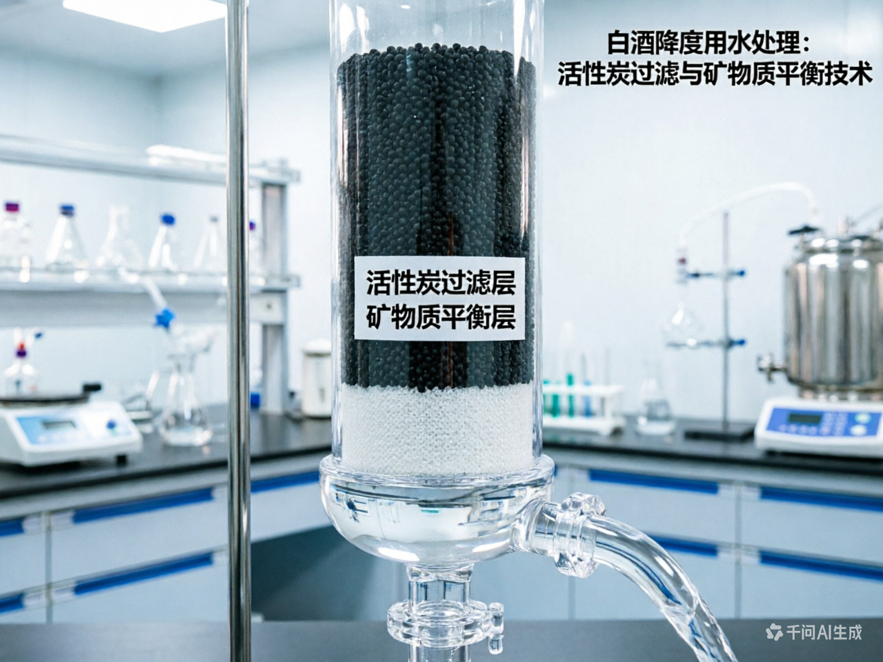 白酒降度用水处理：活性炭过滤与矿物质平衡技术